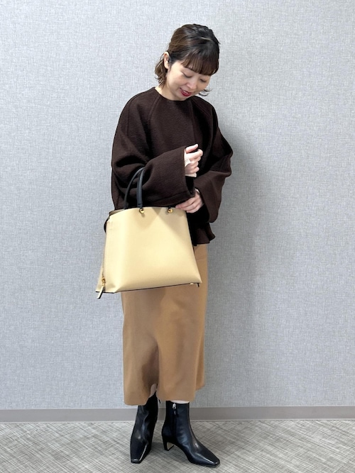 圧縮ウールコクーンショート丈コート/Bellandi(ベランディ)（ブルゾン