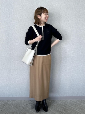 「シンプルコーデ」｜risaさん（レディース・156cm・30代）の冬コーディネート