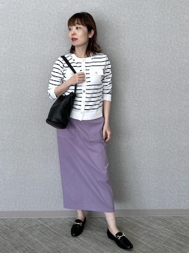 「ROPE'（ロペ）のアイテム」を使った、risaさん（レディース・156cm）の春コーディネート