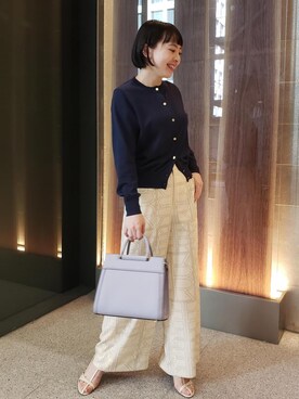「W BAG」｜kurumiさん（レディース・160cm）の冬コーディネート