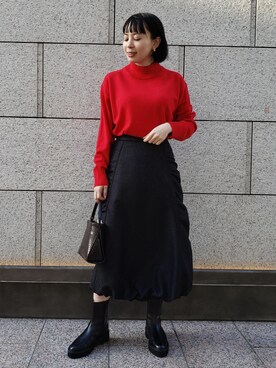 kurumiさん（レディース・160cm）の冬コーディネート