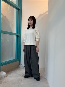 「URBAN RESEARCH DOORS（アーバンリサーチドアーズ）のアイテム」を使った、ヤマグチさん（レディース・158cm）の秋コーディネート