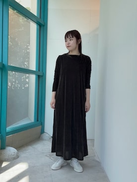 「158cm」｜「アイテム（ワンピース/ドレス）」を使った、ヤマグチさん（レディース・158cm）の夏コーディネート