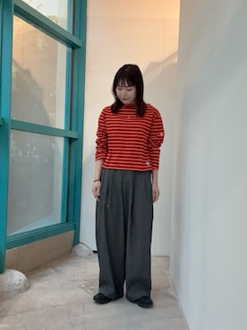 「URBAN RESEARCH DOORS（アーバンリサーチドアーズ）のアイテム」を使った、ヤマグチさん（レディース・158cm）の秋コーディネート