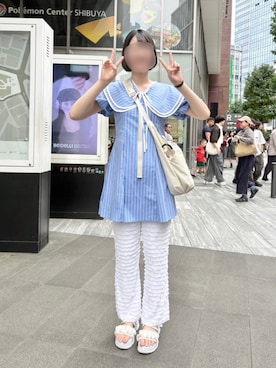 「cs T&P（シーエスティーアンドピー）のアイテム」を使った、あめりさん（レディース・167cm）の秋コーディネート