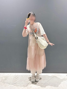 「cs T&P（シーエスティーアンドピー）のアイテム」を使った、あめりさん（レディース・167cm）の秋コーディネート