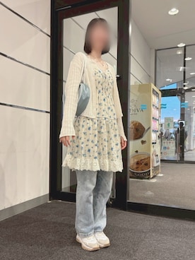 「FILA（フィラ）のアイテム」を使った、あめりさん（レディース・167cm）の秋コーディネート