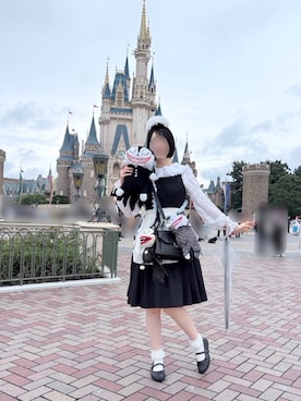 「Chalmiere（シャルミエール）のアイテム」を使った、あめりさん（レディース・167cm）の秋コーディネート