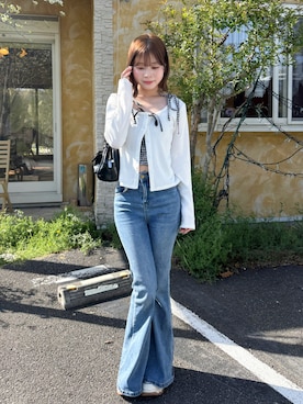 「GRL（グレイル）のアイテム（バッグ）」を使った、misuzuさん（レディース・158cm）の春コーディネート