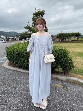 「RANDA（ランダ）のアイテム」を使った、misuzuさん（レディース・158cm）の夏コーディネート