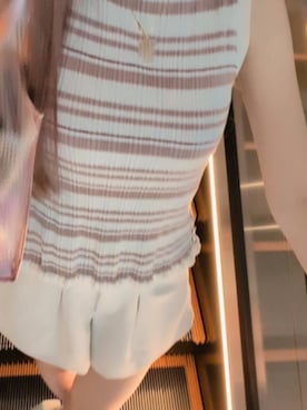 「ノースリーブニット」｜ひちゃさん（レディース・158cm）の秋コーディネート