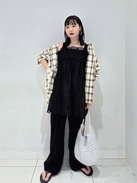 「newarrival」｜「アイテム（ワンピース/ドレス）」を使った、あべのりさん（レディース・164cm）の夏コーディネート