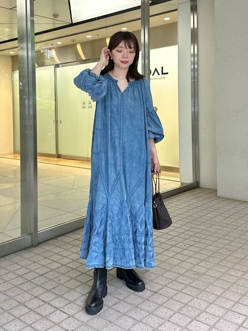 Whim Gazette エンブロイダリー ワンピース エンブロイダリーワンピース(506700508) | ウィムガゼット(Whim