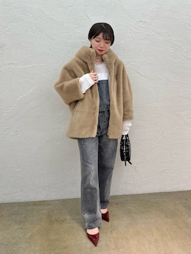 「アイテム（その他アウター）」を使った、髙橋さん（レディース・158cm）の夏コーディネート