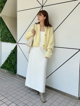「アイテム（チョーカー）」を使った、髙橋さん（レディース・158cm）の夏コーディネート