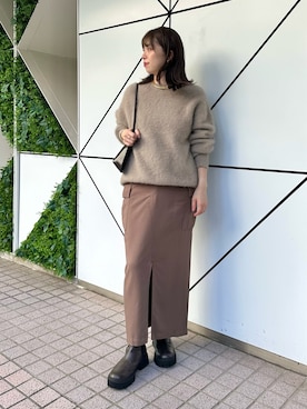 「アイテム（チョーカー）」を使った、髙橋さん（レディース・158cm）の夏コーディネート