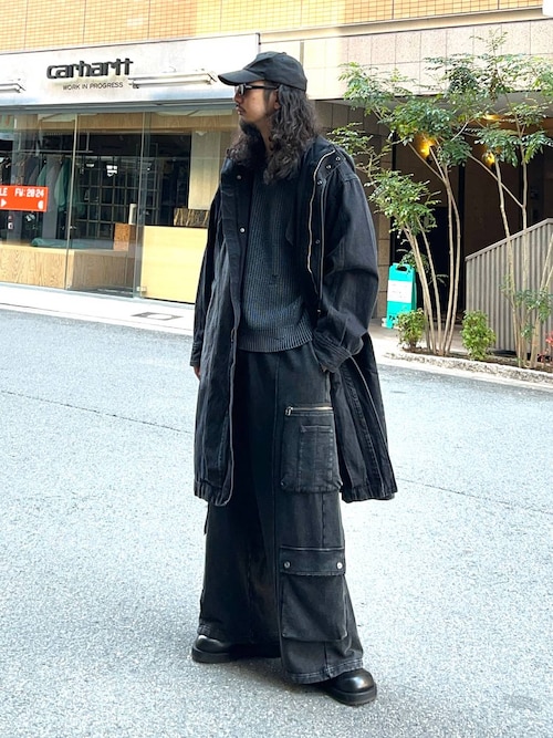 セール】【SET UP対応】デニムフードコート(HARE)（その他