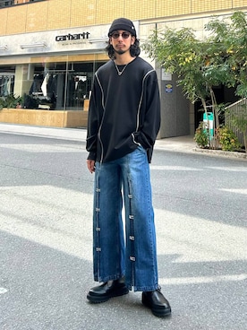 Dさん（メンズ・176cm）の春コーディネート