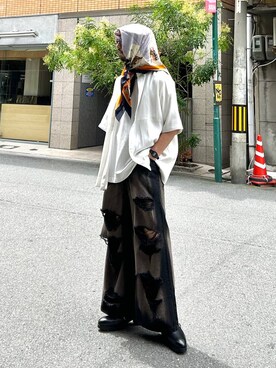 Dさん（メンズ・176cm）の夏コーディネート