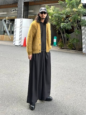 「アイテム（スウェット）」を使った、Dさん（メンズ・176cm・30代）の秋コーディネート