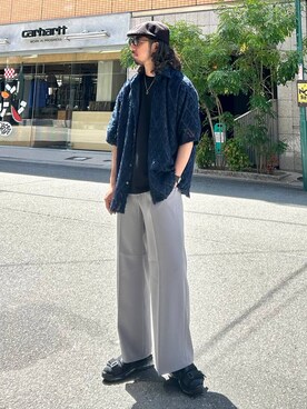 Dさん（メンズ・176cm）の夏コーディネート