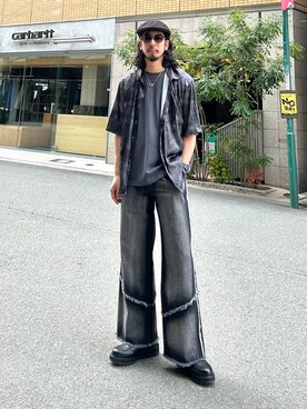 「きょうだいコーデ」｜Dさん（メンズ・176cm）の春コーディネート