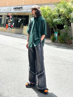 Dさん（メンズ・176cm）の夏コーディネート