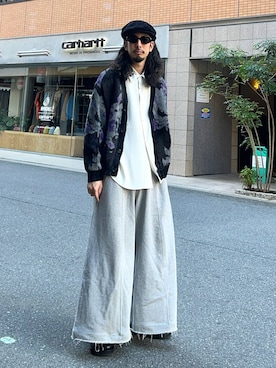 Dさん(メンズ・176cm)の冬コーディネート