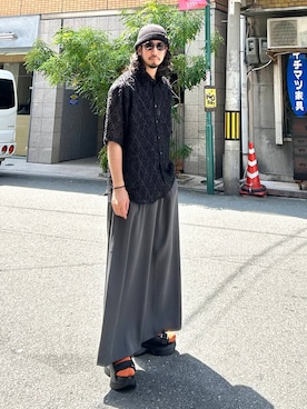 Dさん（メンズ・176cm）の夏コーディネート