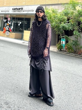 Dさんの「ベルトシャークサンダル(HARE)」を使ったコーディネート