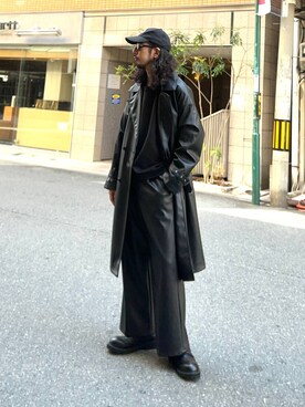 「アイテム（トレンチコート）」を使った、Dさん（メンズ・176cm・30代）の秋コーディネート