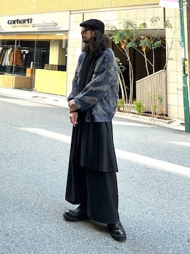 「アイテム（スウェット）」を使った、Dさん（メンズ・176cm・30代）の秋コーディネート