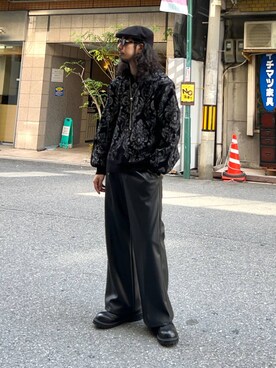 「アイテム（アクセサリー）」を使った、Dさん（メンズ・176cm・30代）の秋コーディネート