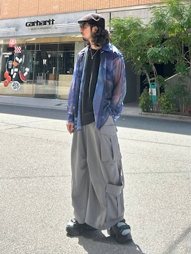 Dさん（メンズ・176cm）の夏コーディネート