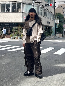 Dさん（メンズ・176cm）の春コーディネート