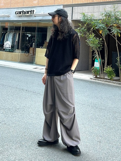 セール】【SET UP対応】ワイドレッグパンツ(HARE)（その他パンツ