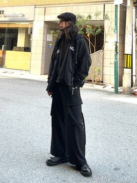 「アイテム（スウェット）」を使った、Dさん（メンズ・176cm・30代）の秋コーディネート