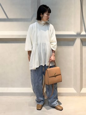 伊藤美咲さん（レディース・146cm）の冬コーディネート