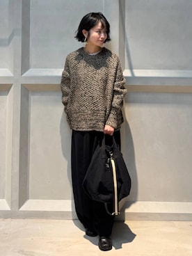 伊藤美咲さん（レディース・146cm）の冬コーディネート