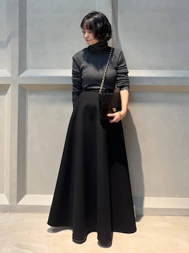 伊藤美咲さん（レディース・146cm）の冬コーディネート