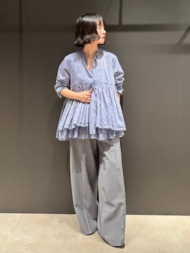 伊藤美咲さん（レディース・146cm）の春コーディネート