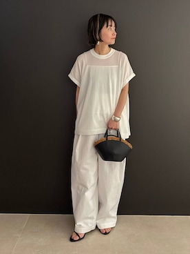 伊藤美咲さん(レディース・146cm)の春コーディネート