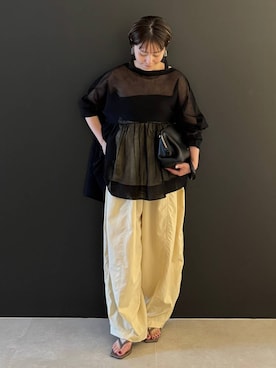 伊藤美咲さん(レディース・146cm)の夏コーディネート