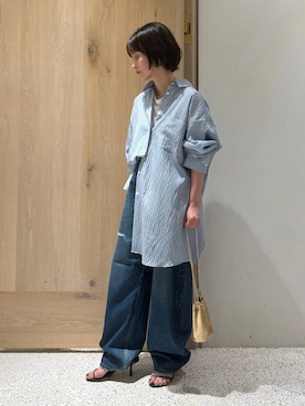 伊藤美咲さん(レディース・146cm)の夏コーディネート