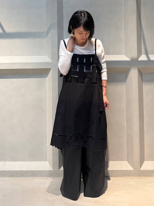 カレンソロジー 5AWARENESS ロングスリーブ Tシャツ ブラック Curensology(カレンソロジー)/＜5AWARENESS＞ロングスリーブT