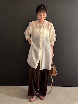 伊藤美咲さん(レディース・146cm)の夏コーディネート
