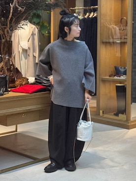 伊藤美咲さん（レディース・146cm）の冬コーディネート