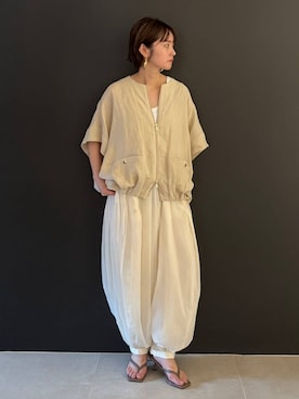 伊藤美咲さん(レディース・146cm)の夏コーディネート