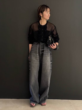 伊藤美咲さん(レディース・146cm)の夏コーディネート