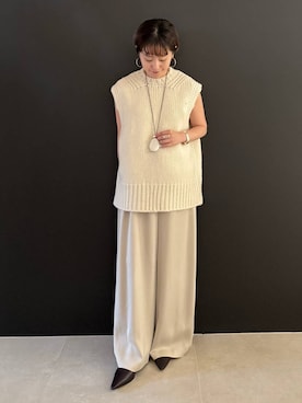伊藤美咲さん(レディース・146cm)の秋コーディネート